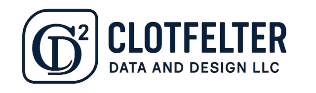 Clotfelter Data & Design Logo