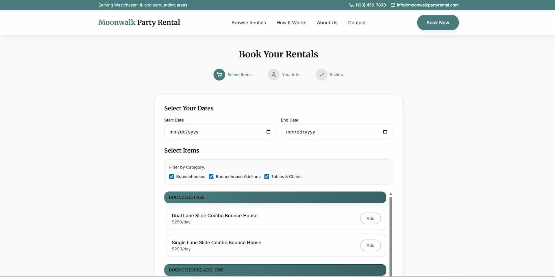 Moonwalk Party Rentals